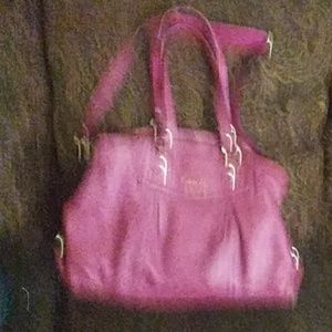 Coach leather bag